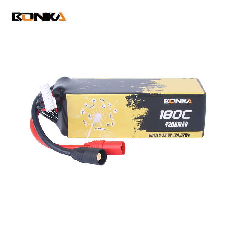 BONKA 4200mAh 180C 8S LiPo Battery for RC Helicopter